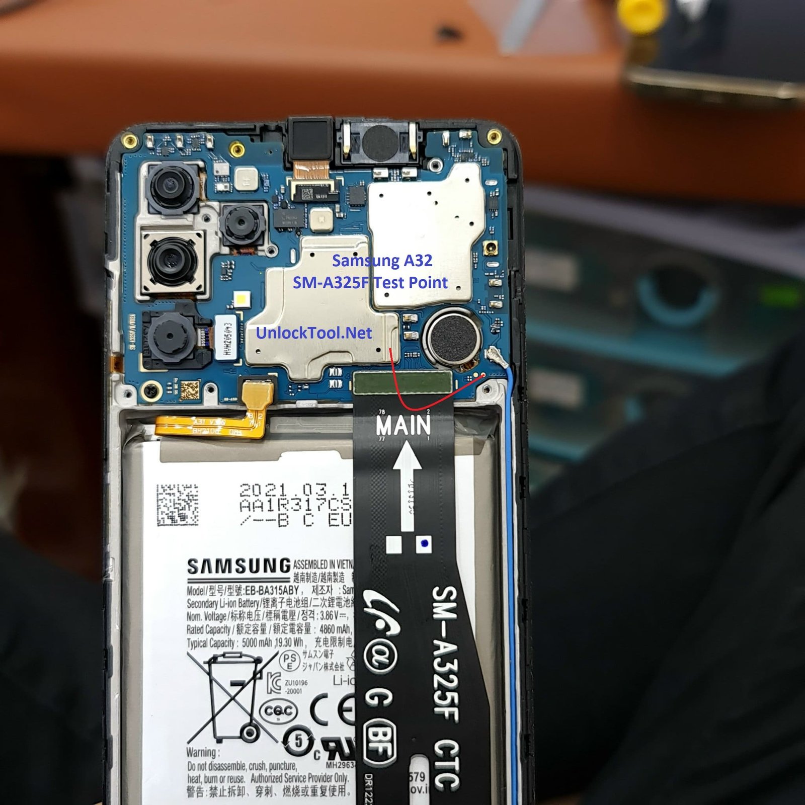 Samsung Galaxy A32 4g New Test Point / EDL Point